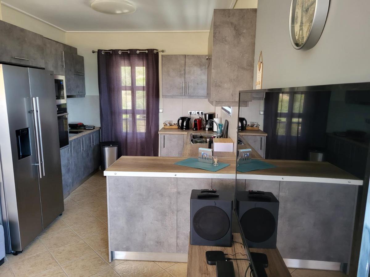 "Stergiou Luxury Apartment 2Nd Floor" Με Κοινη Πισινα Saronida 外观 照片