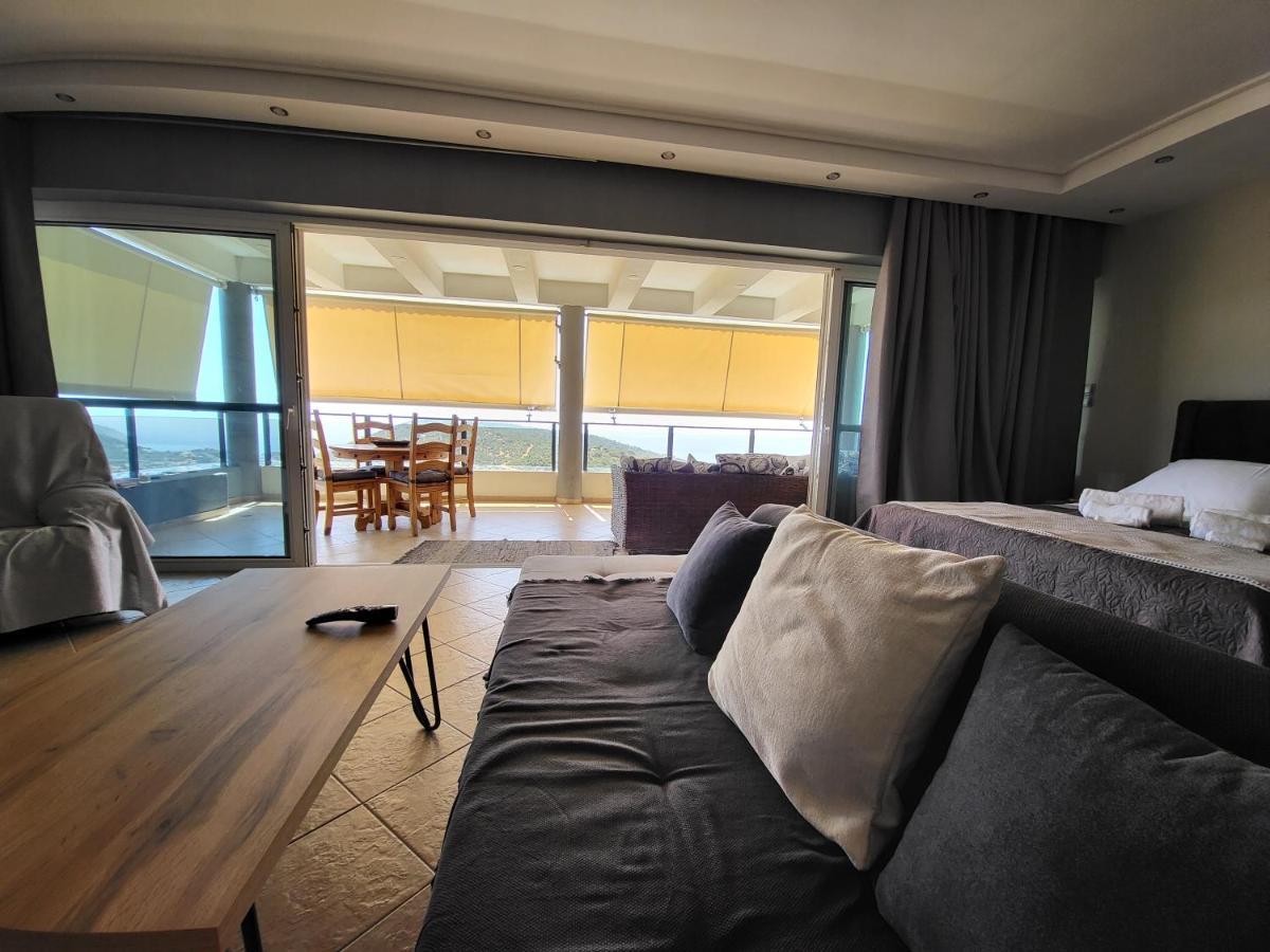 "Stergiou Luxury Apartment 2Nd Floor" Με Κοινη Πισινα Saronida 外观 照片